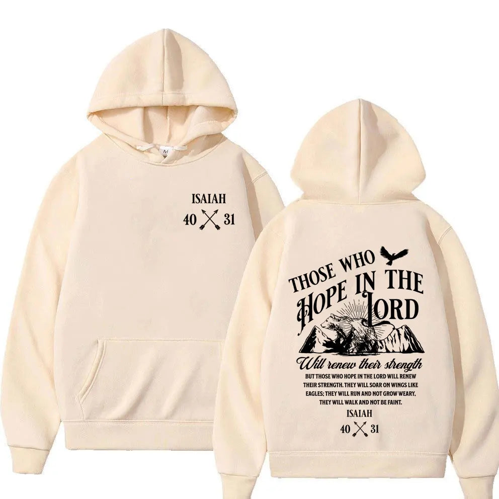 Hope In The Lord - Unisex Hoodie