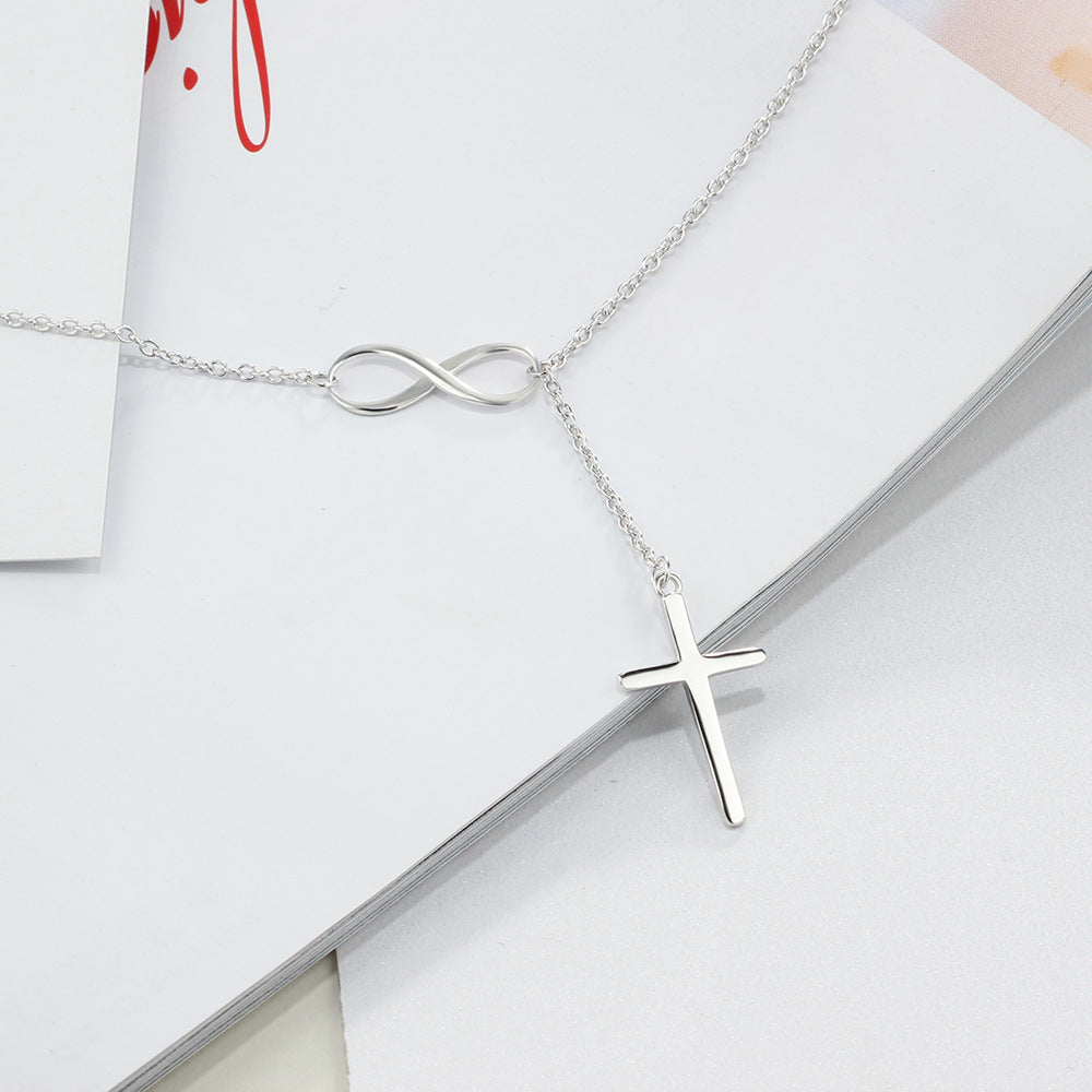 Infinity Cross Necklace