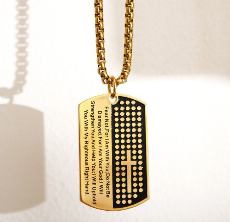 Dog Tag's - Bible Verse