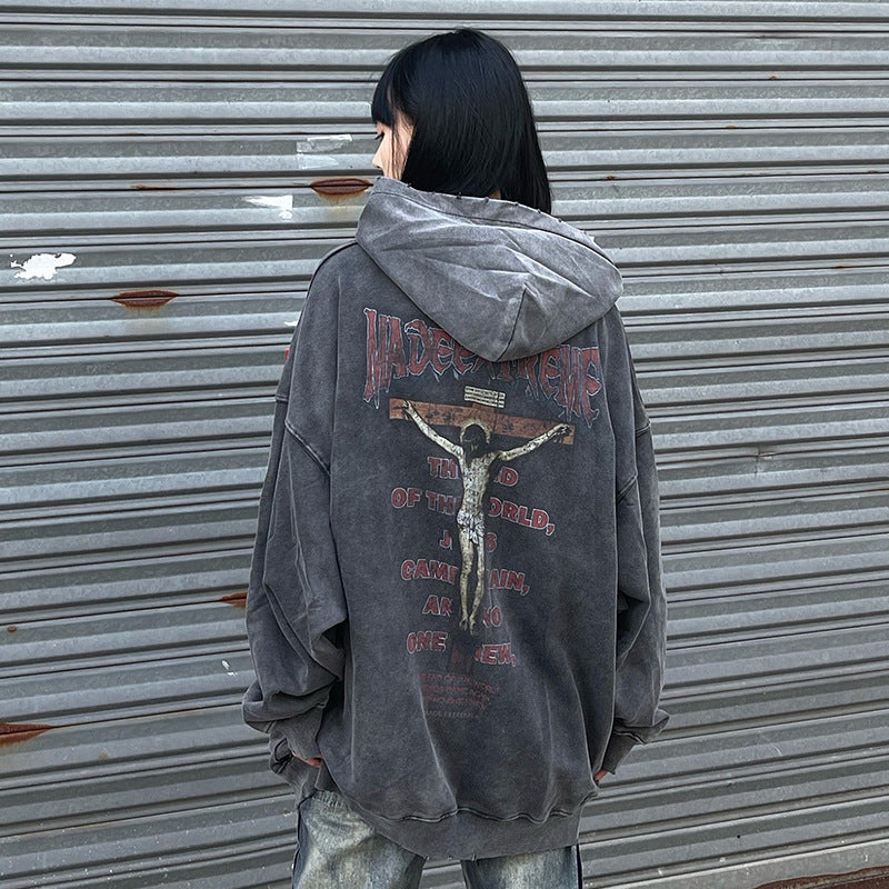 MADEEXTREME - Jesus Print - Unisex Hoodie
