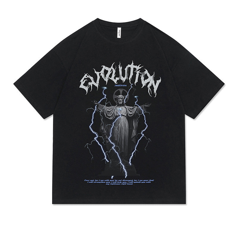 Evolutions T - Jesus Print