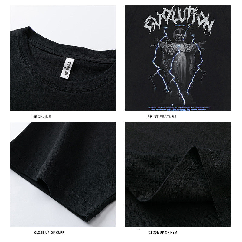 Evolutions T - Jesus Print