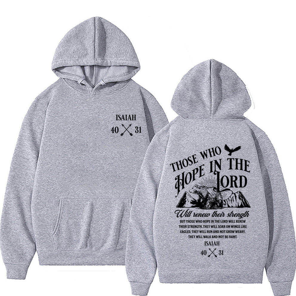Hope In The Lord - Unisex Hoodie
