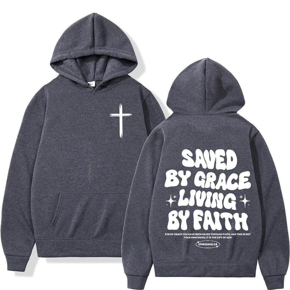 Saved By Grace - Unisex Hoodie