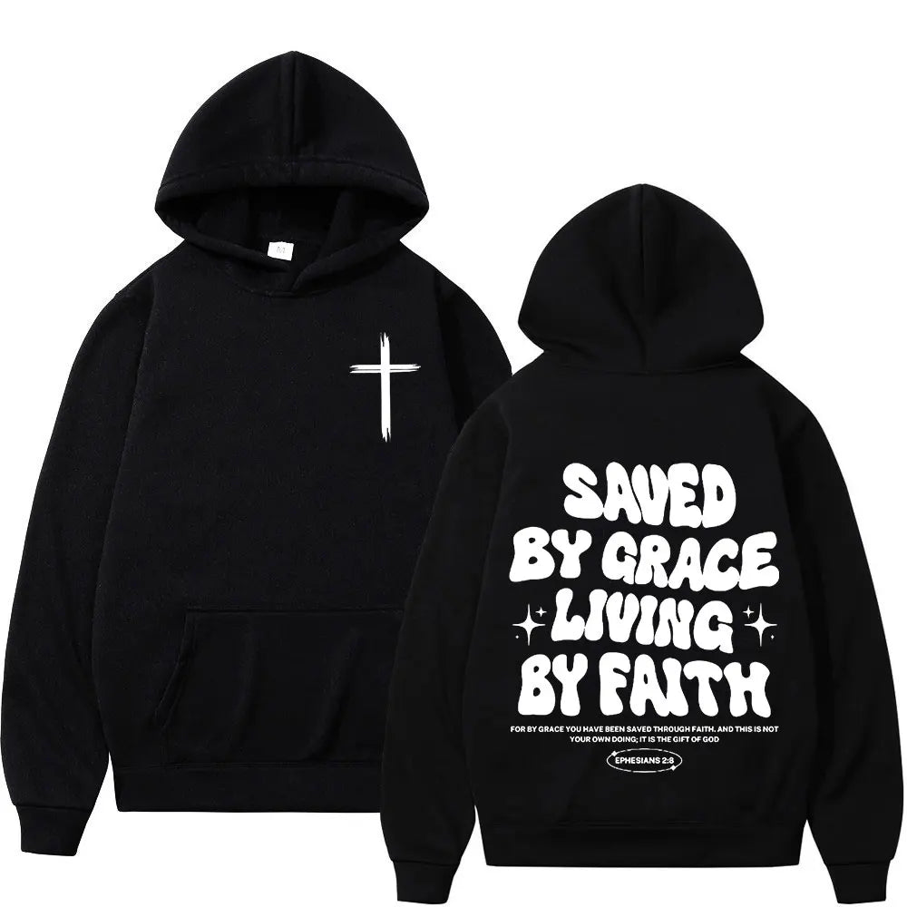 Saved By Grace - Unisex Hoodie