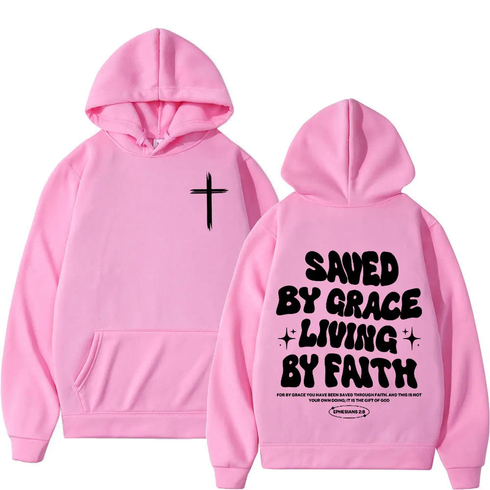 Saved By Grace - Unisex Hoodie