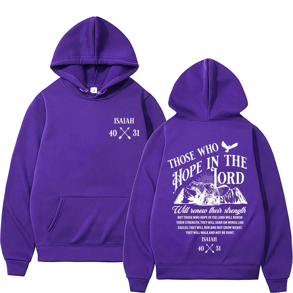 Hope In The Lord - Unisex Hoodie