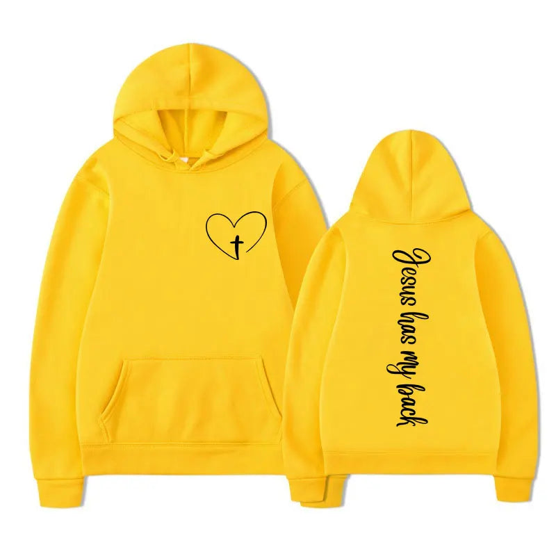 Jesus Has My Back - Unisex Hoodie