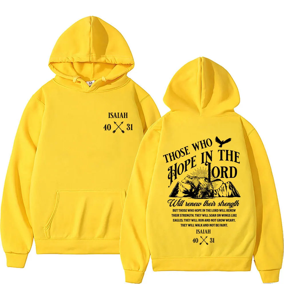 Hope In The Lord - Unisex Hoodie