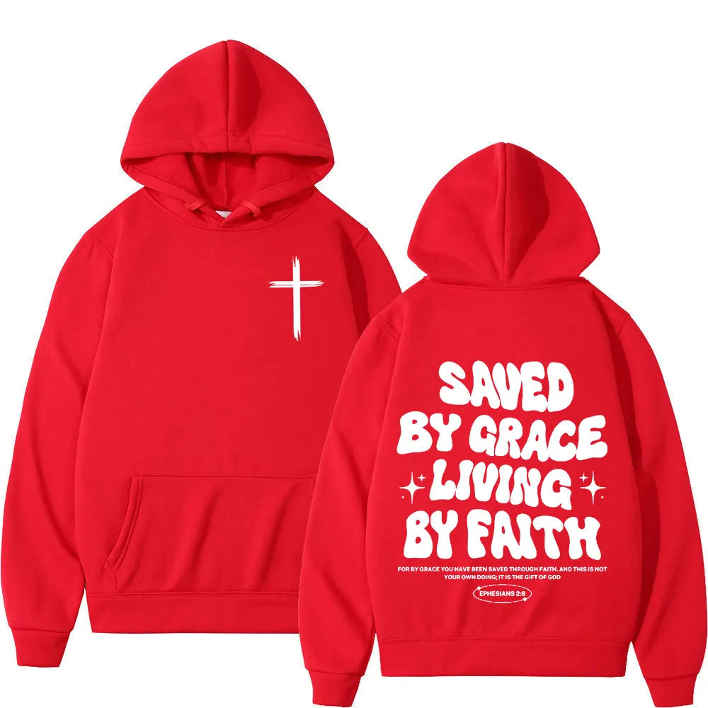 Saved By Grace - Unisex Hoodie