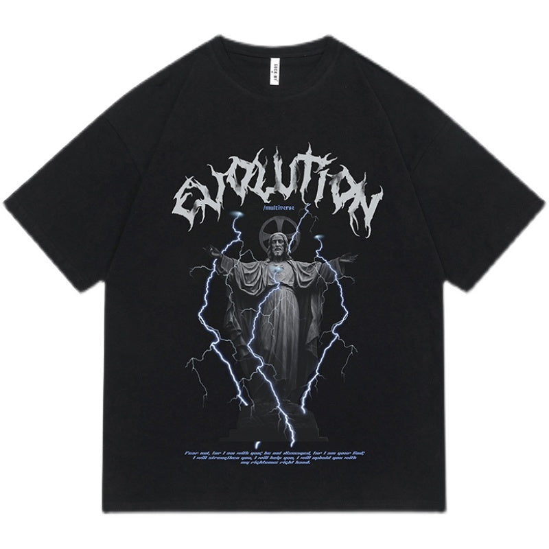 Evolutions T - Jesus Print