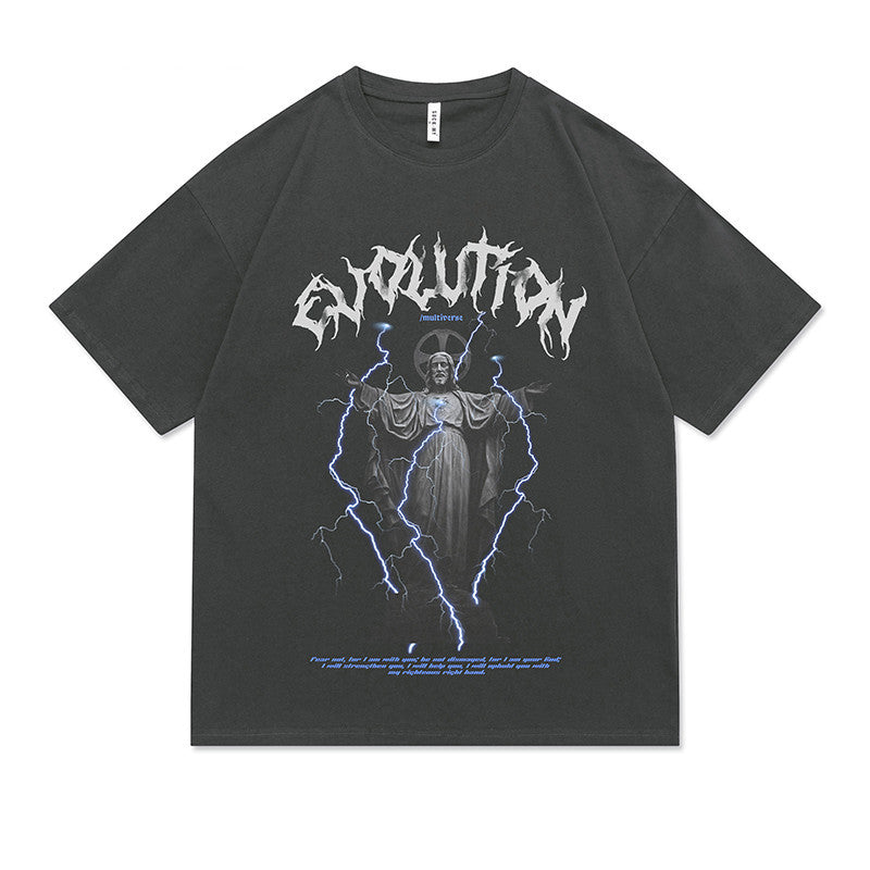 Evolutions T - Jesus Print