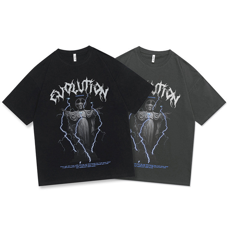 Evolutions T - Jesus Print
